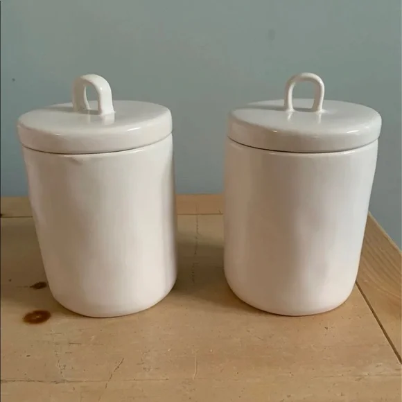 Rae Dunn Gold Letter Canisters 2 - Picture 3 of 4